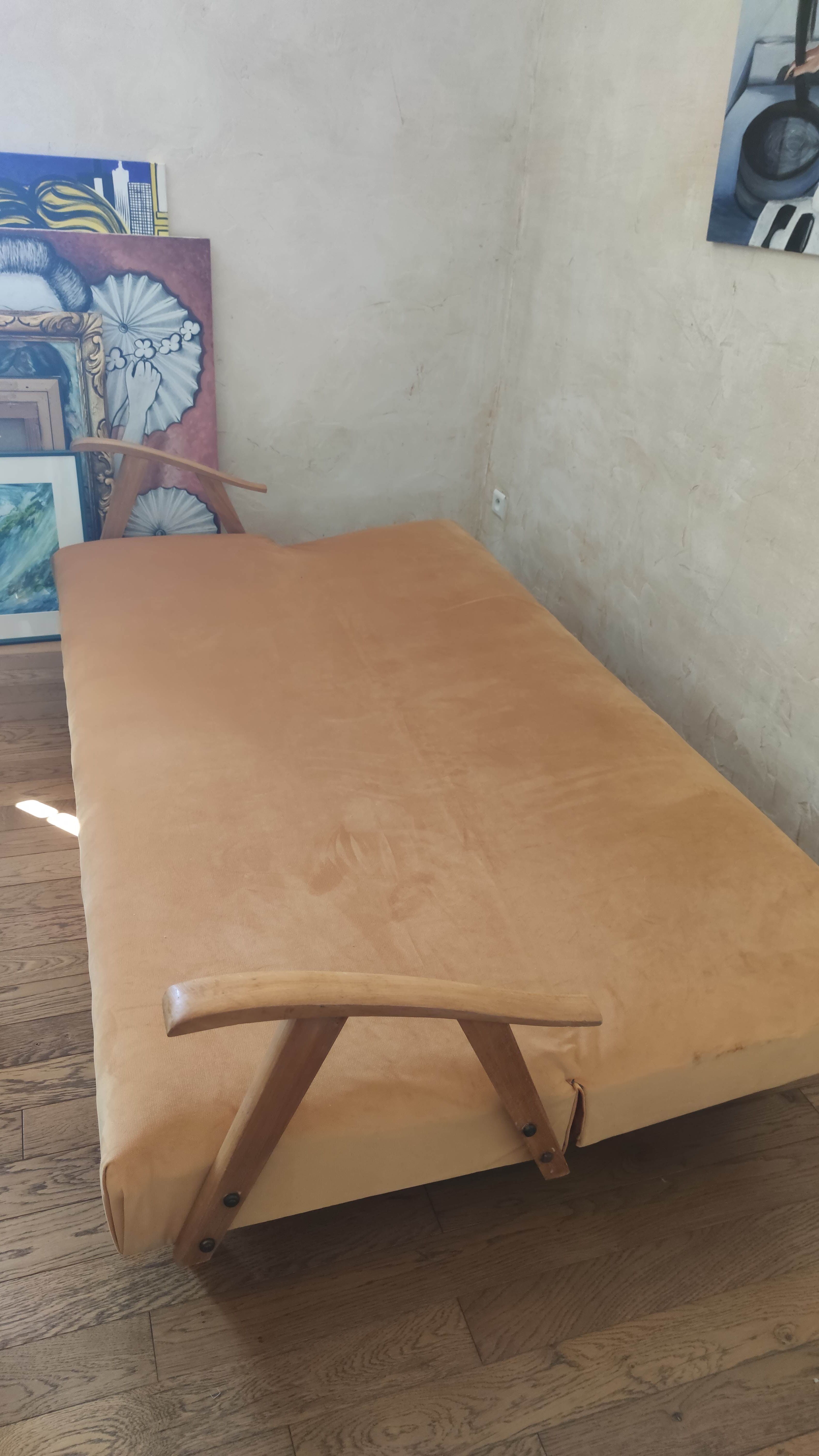 Daybed vintage annees 50
