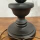 Duo of flower lamp bases