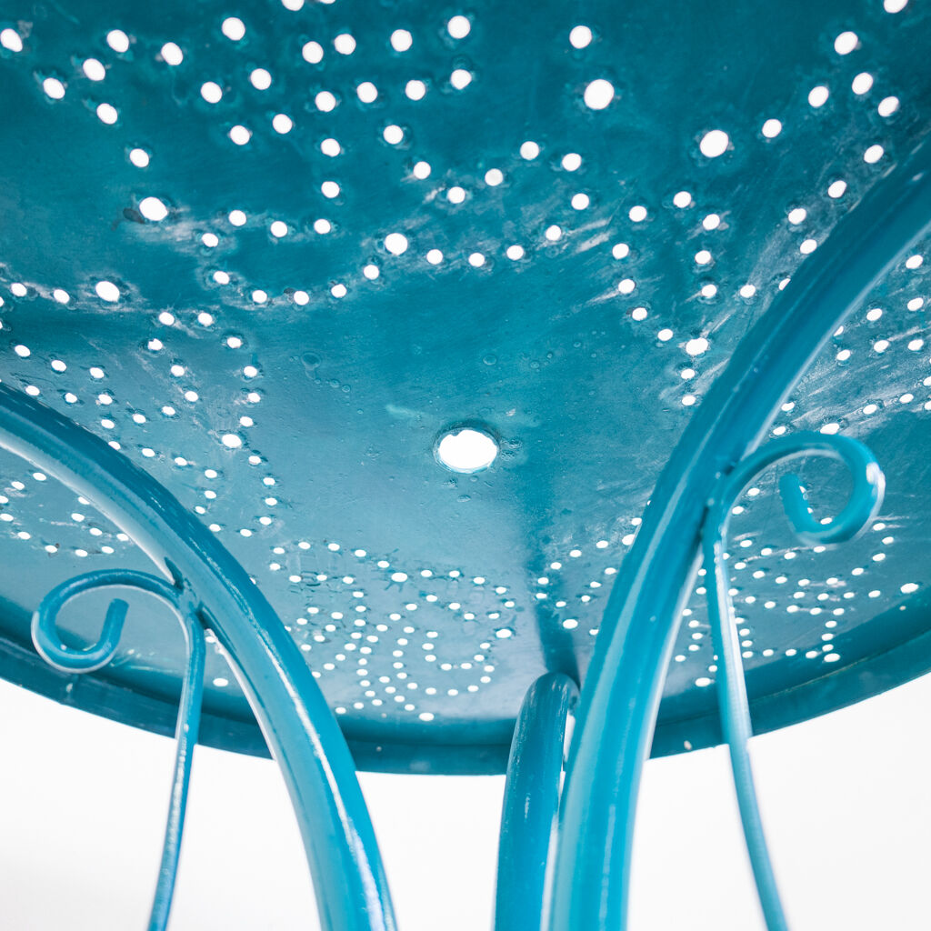 Tiffany iron garden table from the 1950s