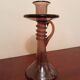 Biot bubble glass candle holder
