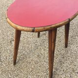 Rattan painted table