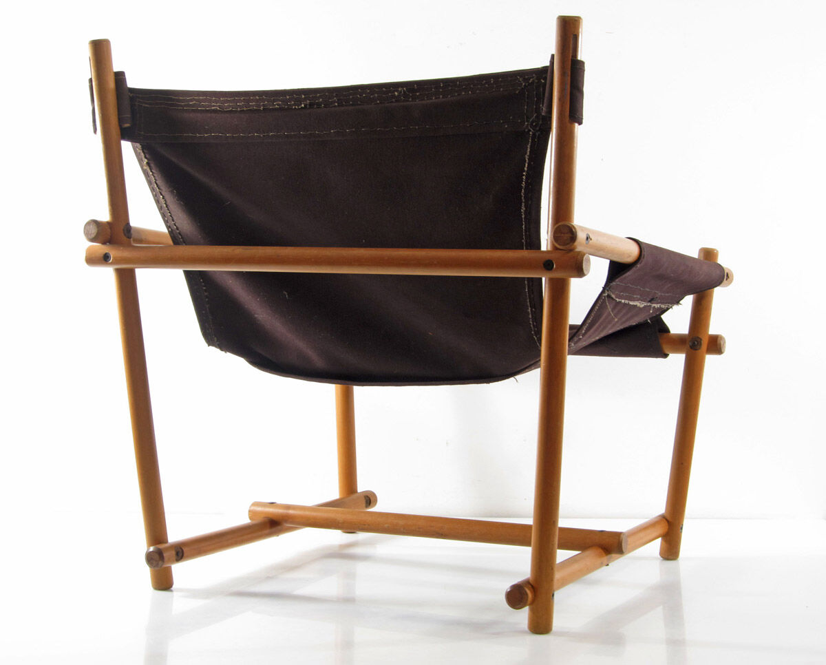 Scandinavian Safari Relax Chair, 1970s