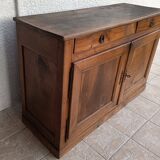 Rustic walnut sideboard