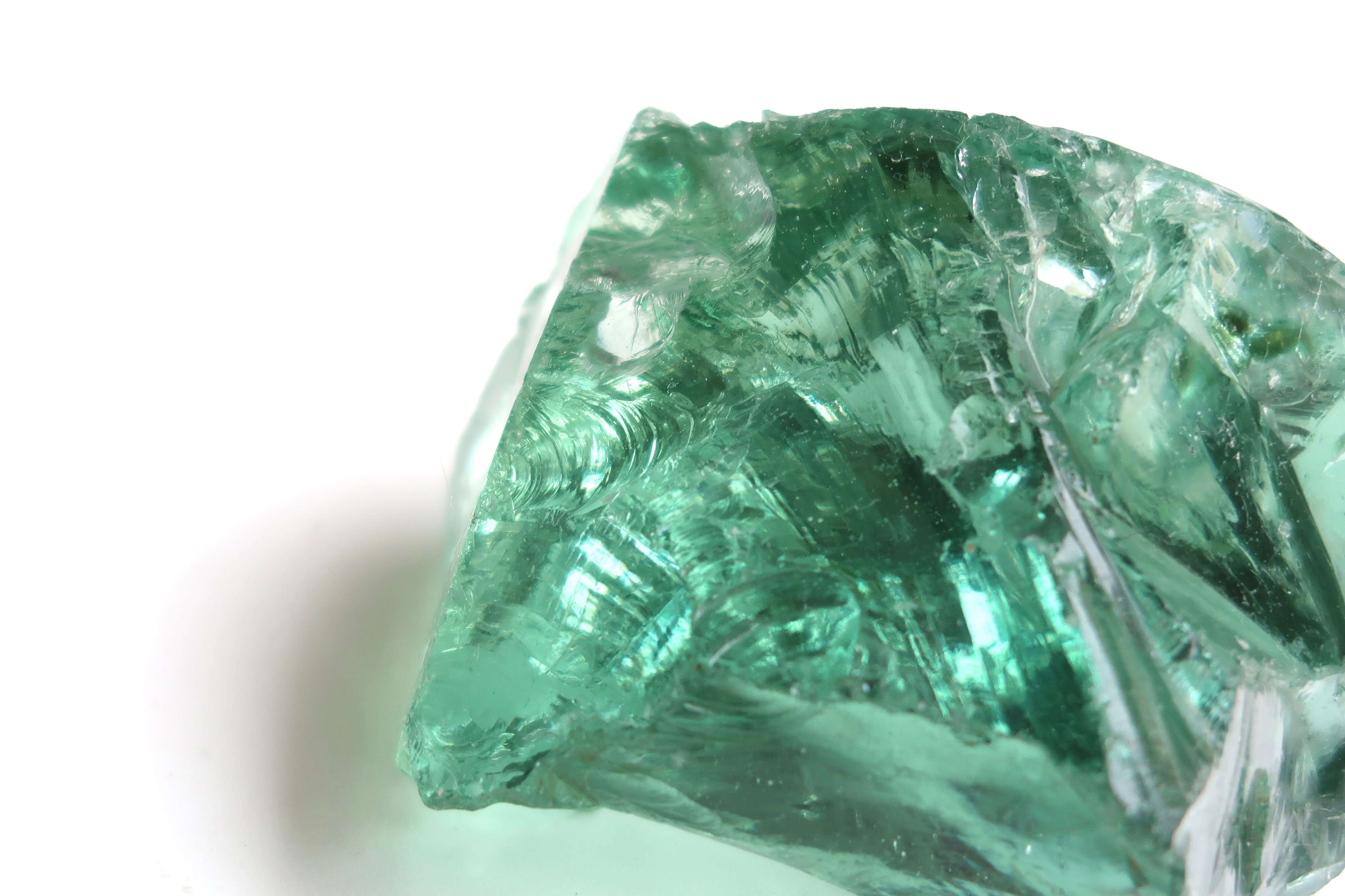 Glass "dragon teardrop" paperweight