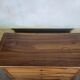 Louis Philippe period chest of drawers in solid walnut.
