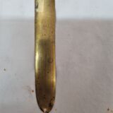 Early XXth century bronze paper cutter