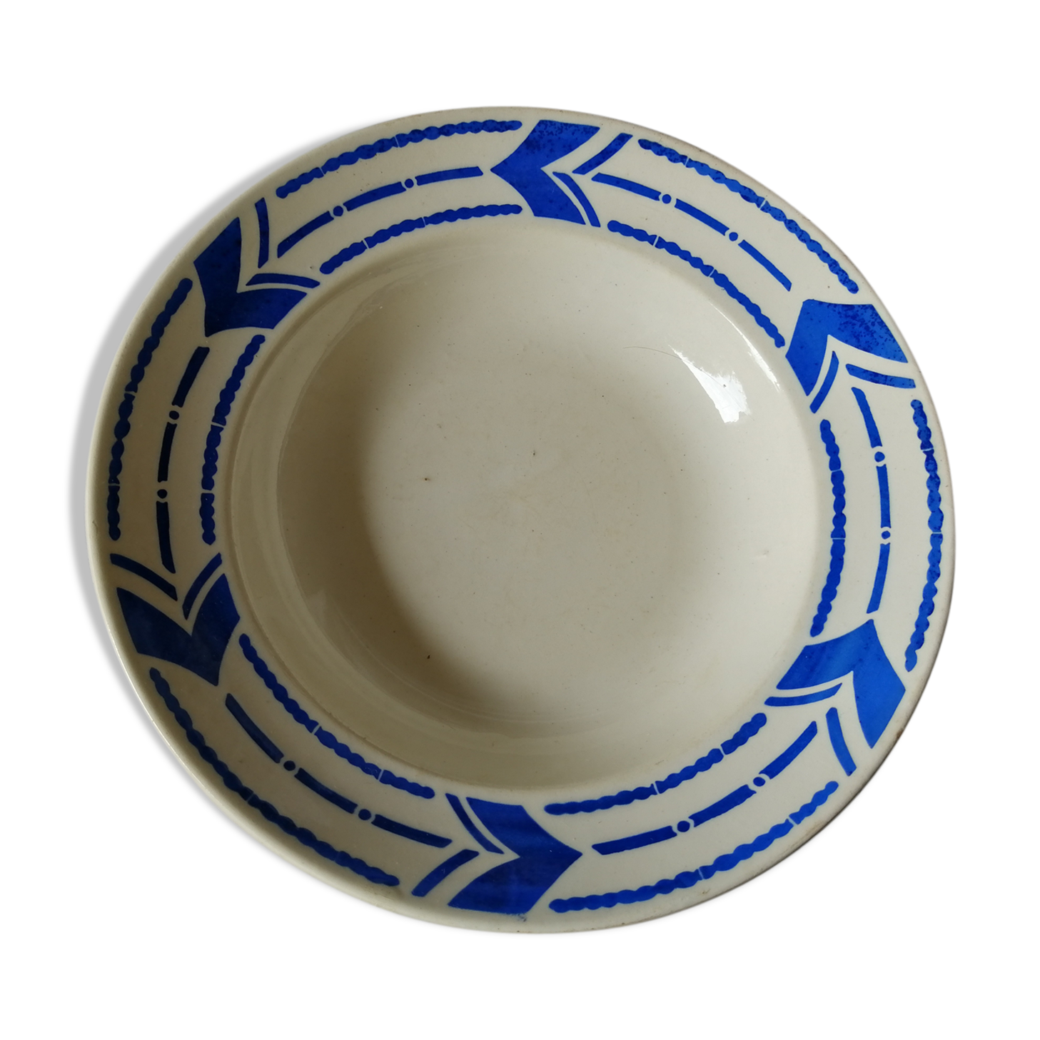 Flat hollow blue decor Badonviller Raymond