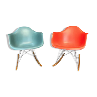 Rocking chair by Charles & Ray Eames by Vitra