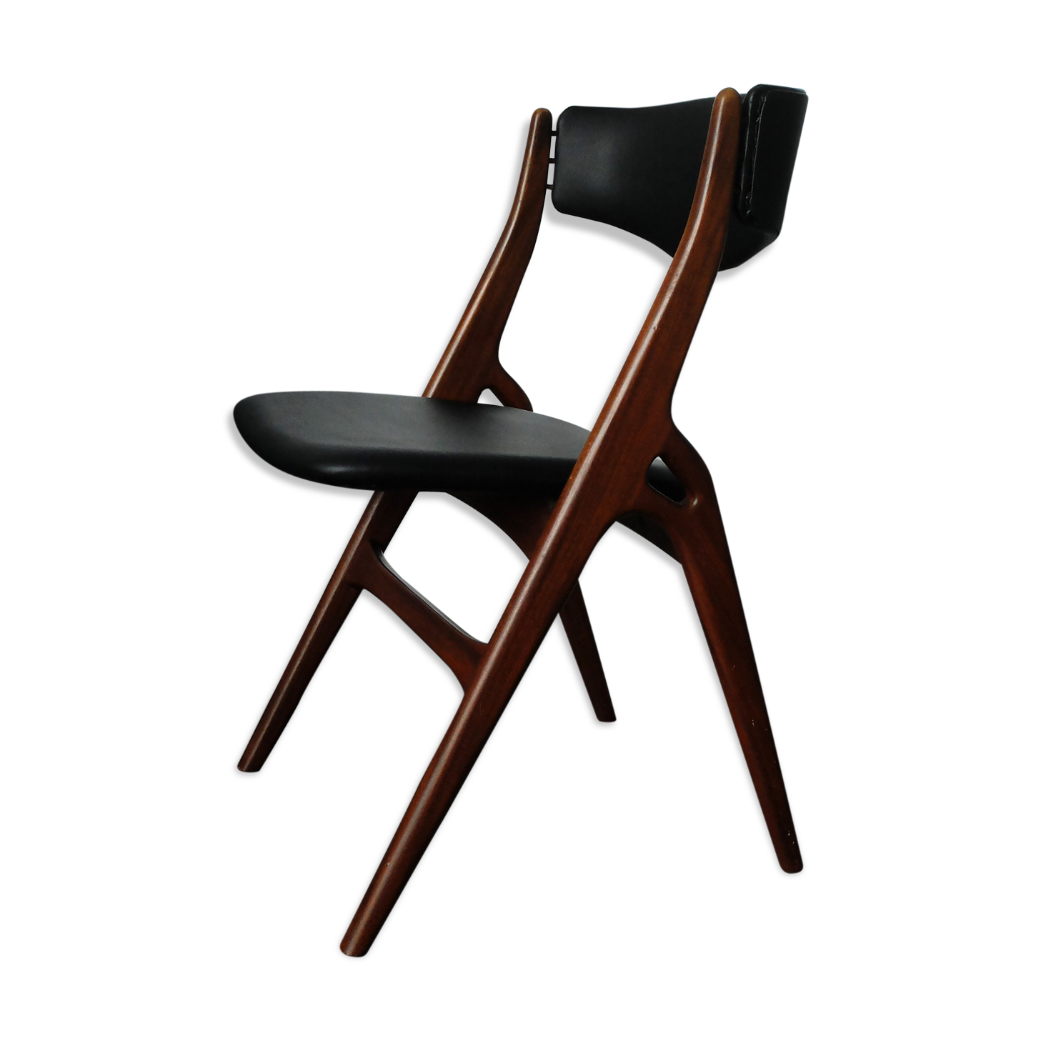 Chaise scandinave teck 1960