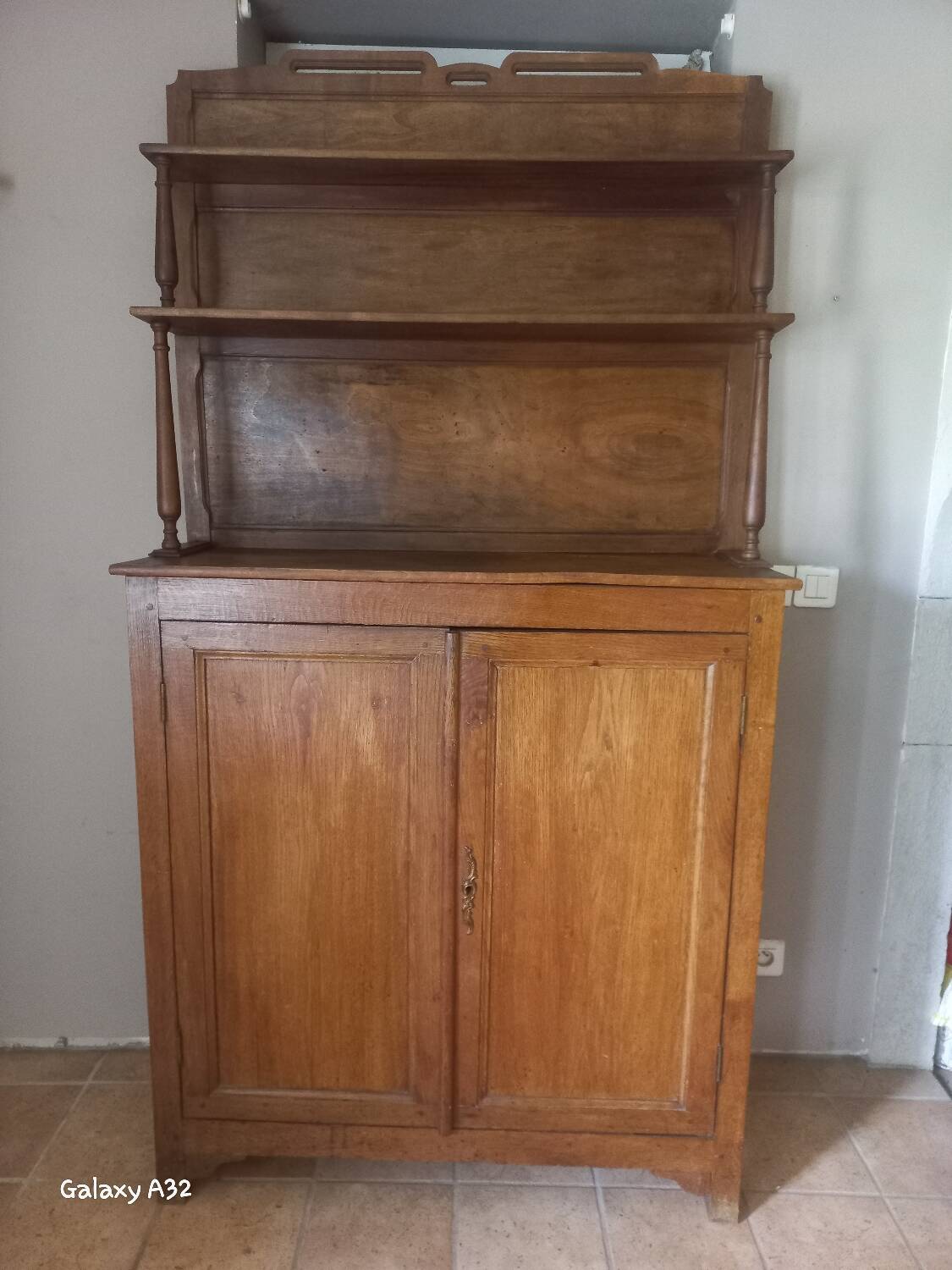 Rustic two-body sideboard