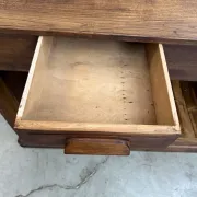 Oak counter from the early 20th century.