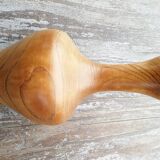 Paire de vases en bois