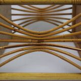 Rattan shelf