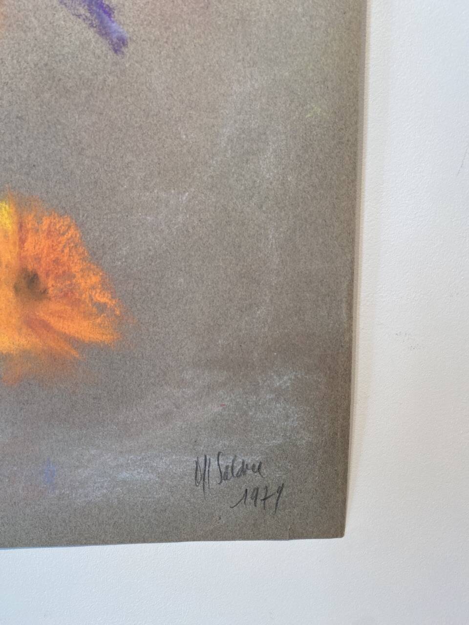 Nature morte aux soucis par Salomon de 1979