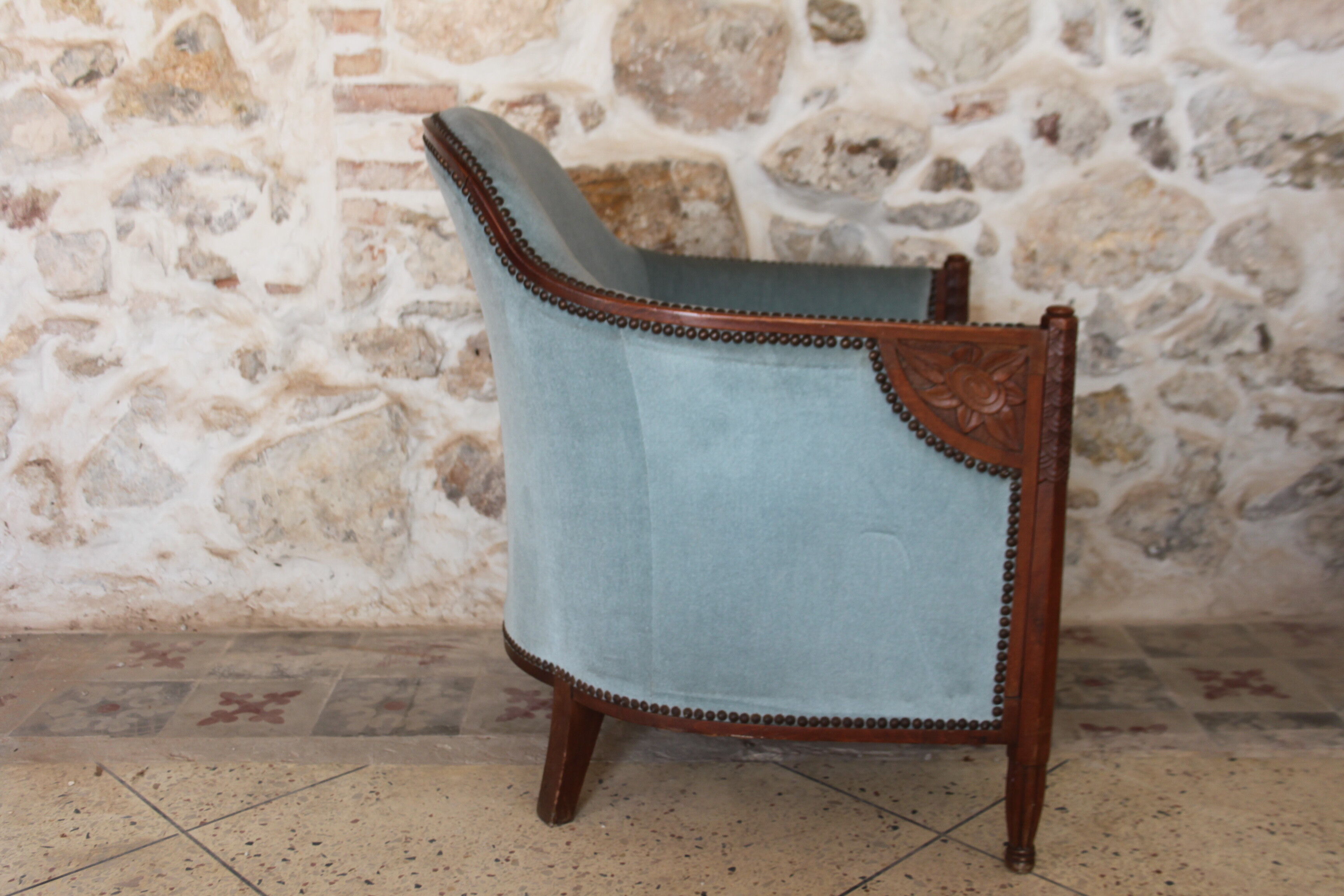 Art déco armchair years 30