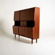 Buffet danois en teck avec bar