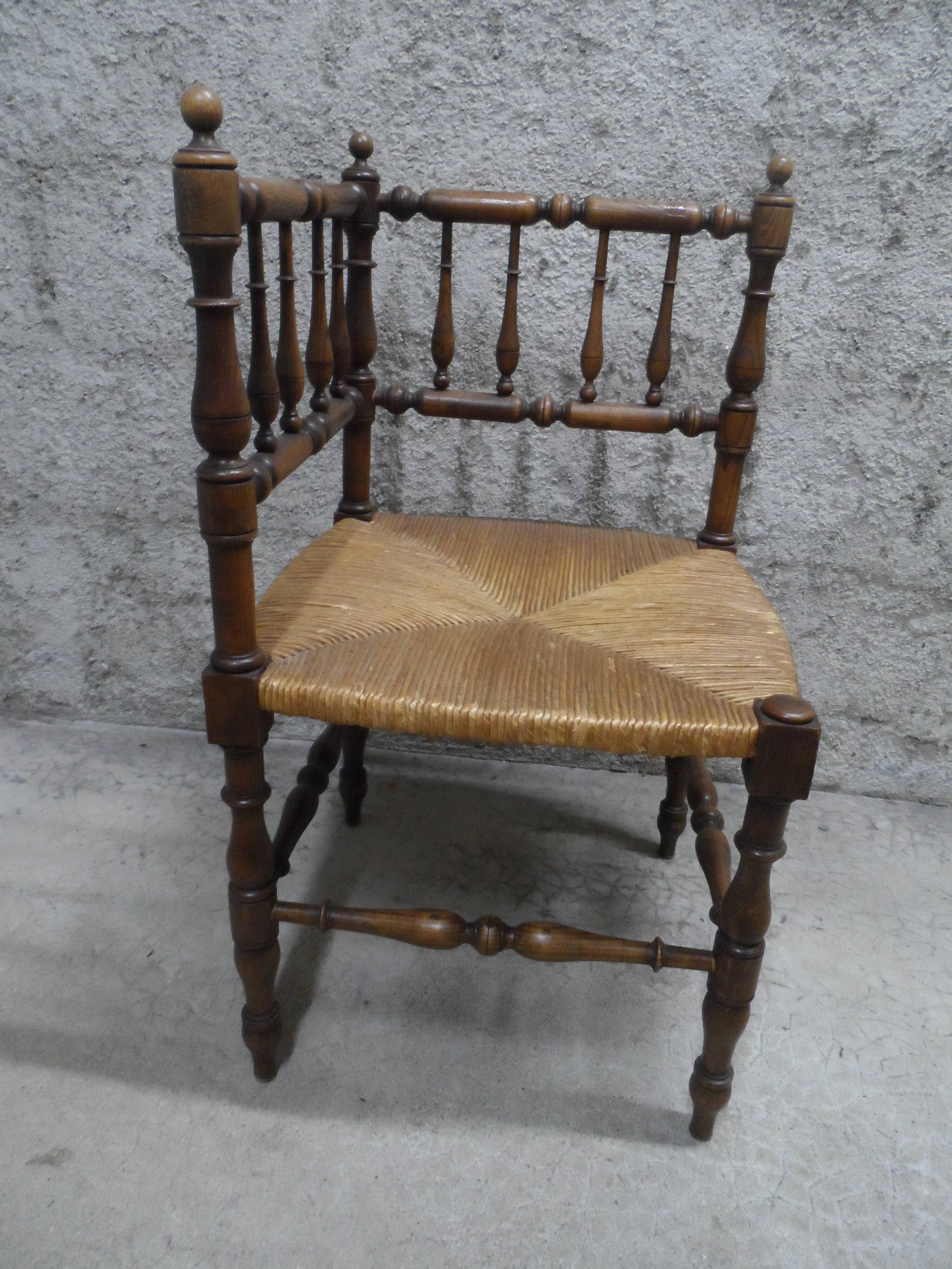 paire de fauteuils de coin