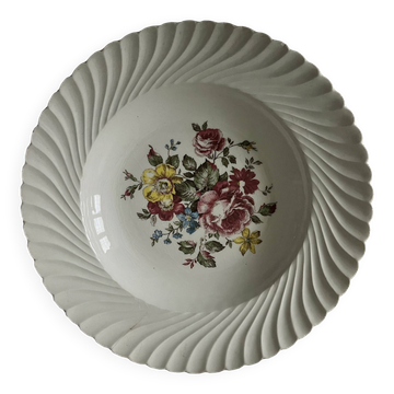 Shallow round plate Luneville Tradition
