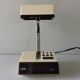 Foldable vintage alarm clock lamp Gracia 70s