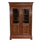 Mahogany Glass Bookcase, Restoration Period – Part 1 of the 19th Century
