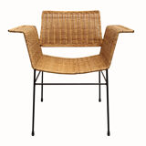 Basket armchair from the 1960s