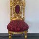 Golden royal chair