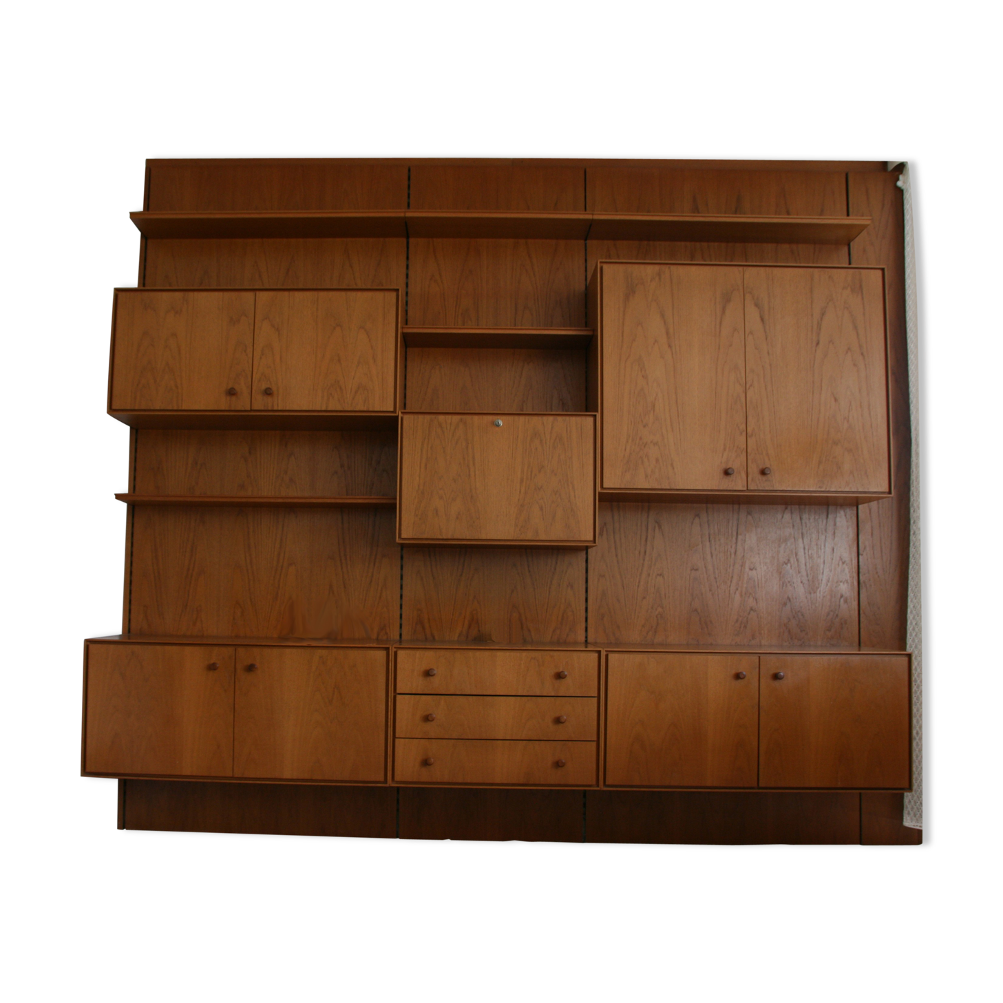 Vintage danish design wall unit by Hulsta