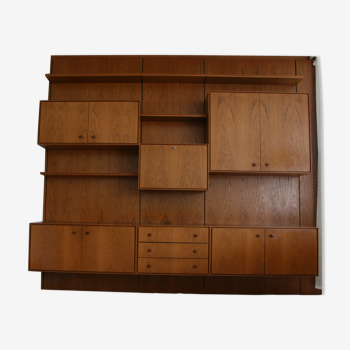 Vintage danish design wall unit by Hulsta