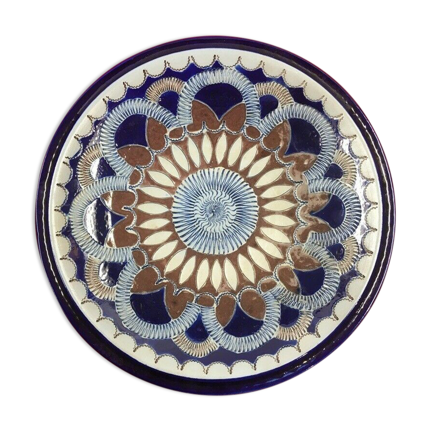 Plat handarbeit girmscheid diamètre 28,5 cm