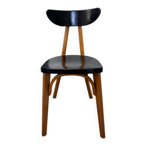 Chaise luterma noir vintage