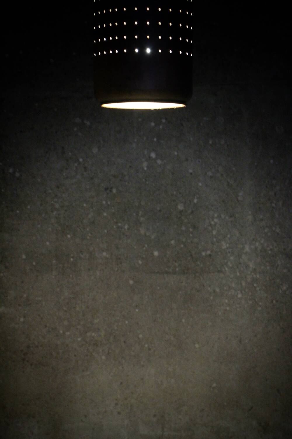 Industrial copper chandelier with patina France 1960