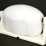 Wall light porcelain and opaline art déco