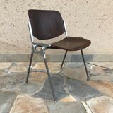 Suite of 4 chairs by Giancarlo Piretti for Castelli, Italy, circa 1960