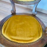 Rocking chair back medallion