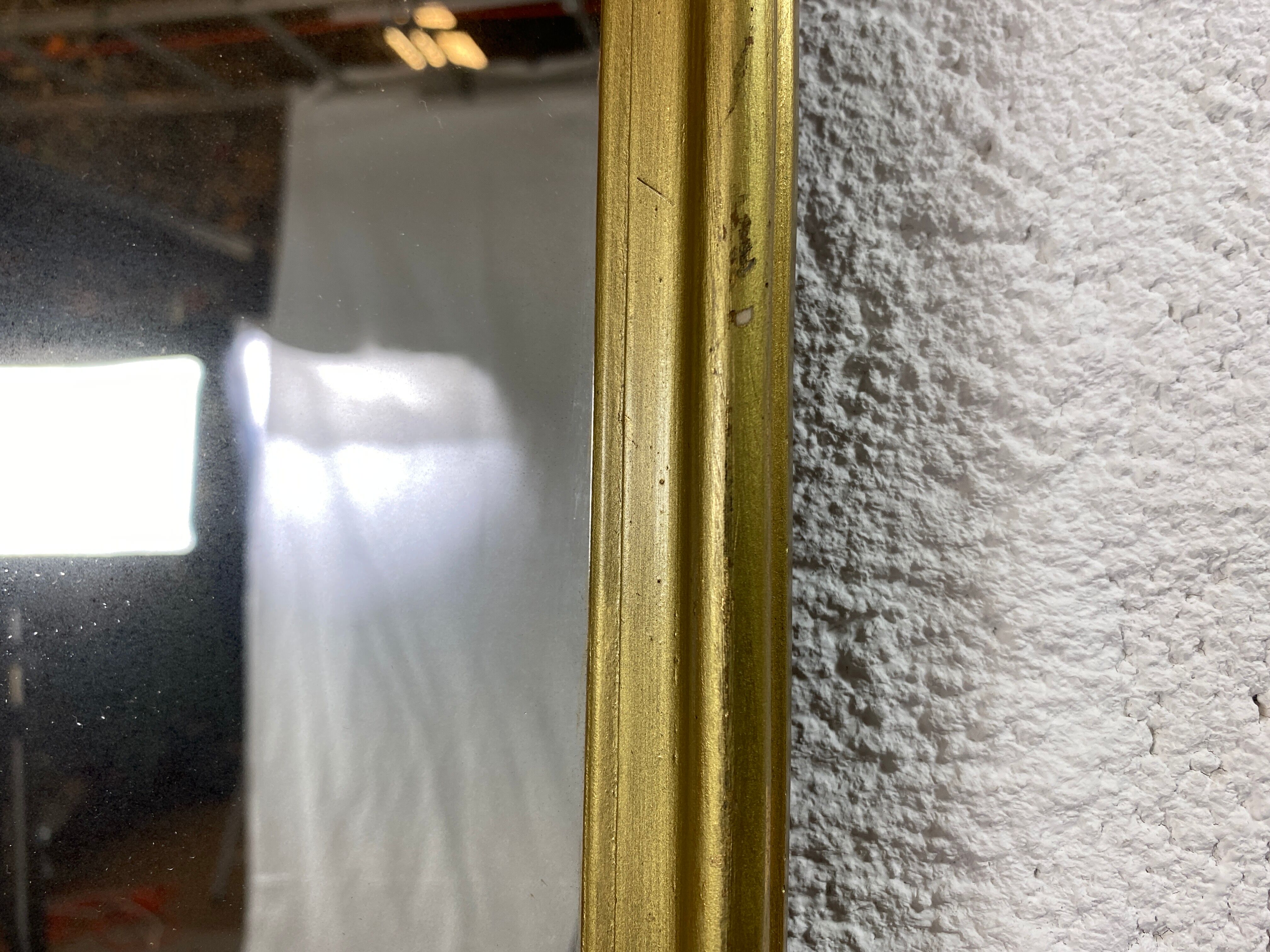 Vintage golden mirror