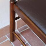 4 brutalist skai chairs (3 lots available)