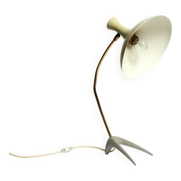 Large Mid Century crow's foot table lamp by Karl Heinz Kinsky for Cosack