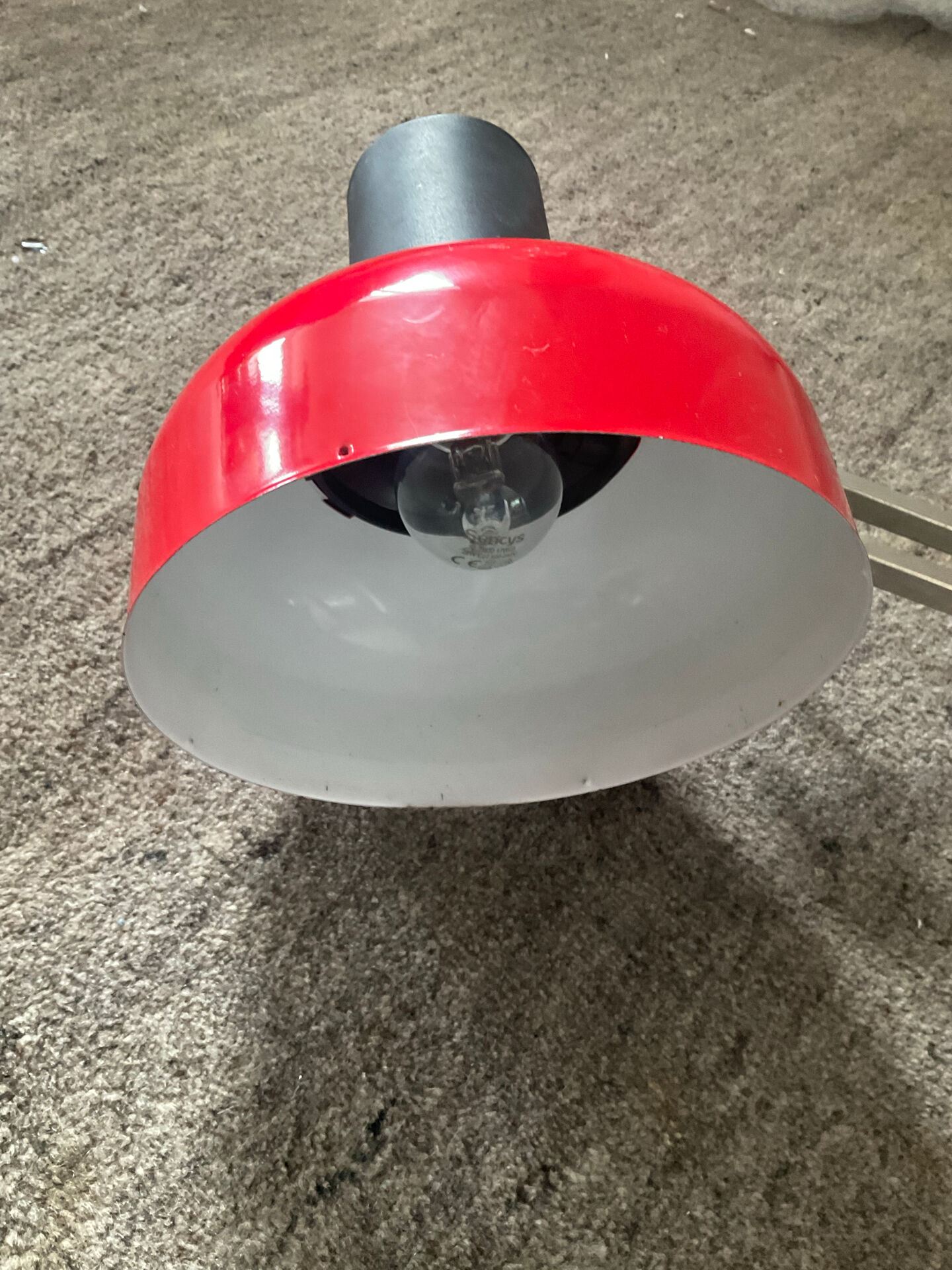 Industrial lamp P12 by Lival Finland from the 1970s.