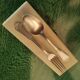 Silver metal cutlery SAM LUX