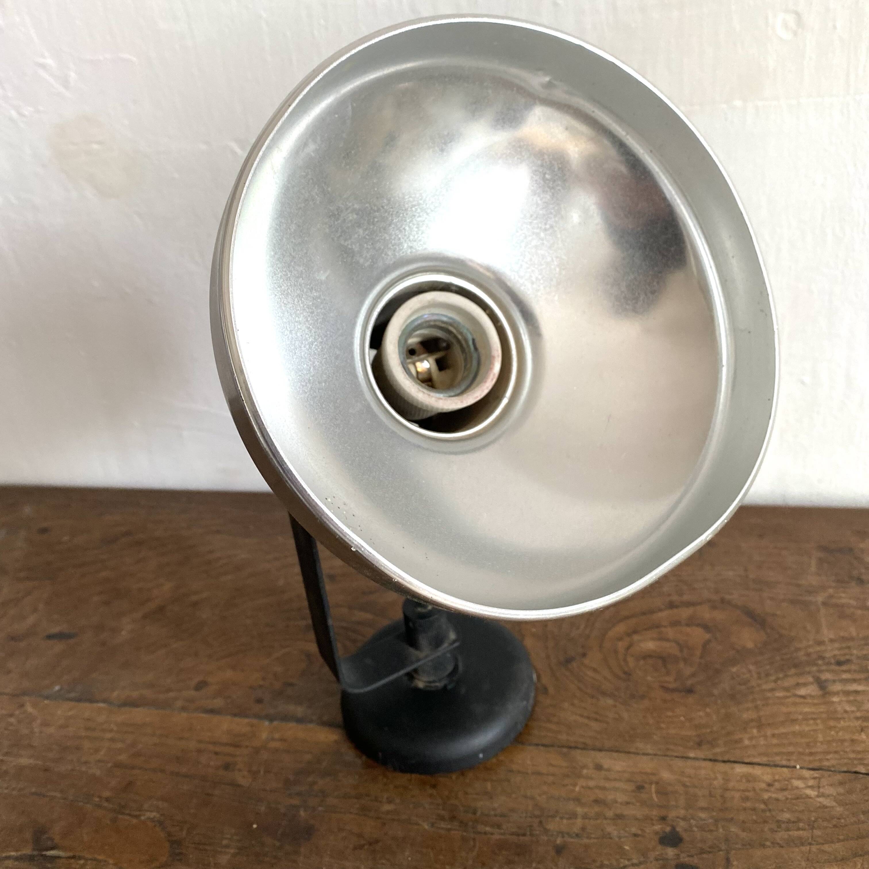 Vintage aluminum wall spot, 1970s