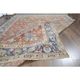 1970s Vintage Persian Handmade Wool Orange Oversized Area Rug 278x379