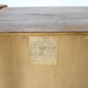 1950s Set of  Oak Bauhaus Mirror Cabinet and Bedside Tables, Czechoslovakia