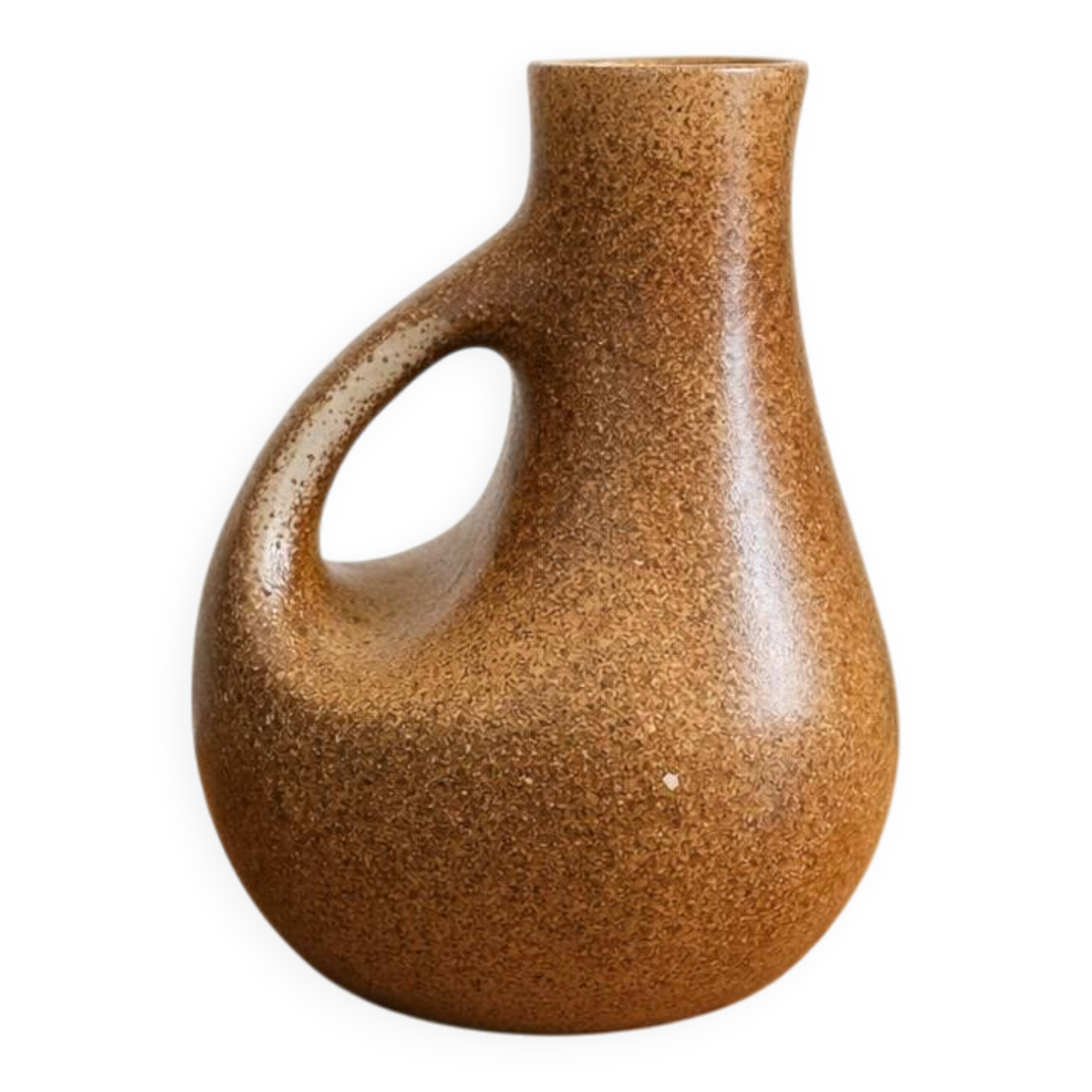 60s modernist stoneware carafe