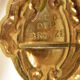 Paire d'appliques en bronze doré
