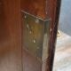 English two-part mahogany bookcase, late 19th century