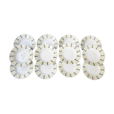 Suite de 12 assiettes creuses des années 50
