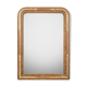 Large Antique 19th C Louis Philippe Gold Rouge Mirror