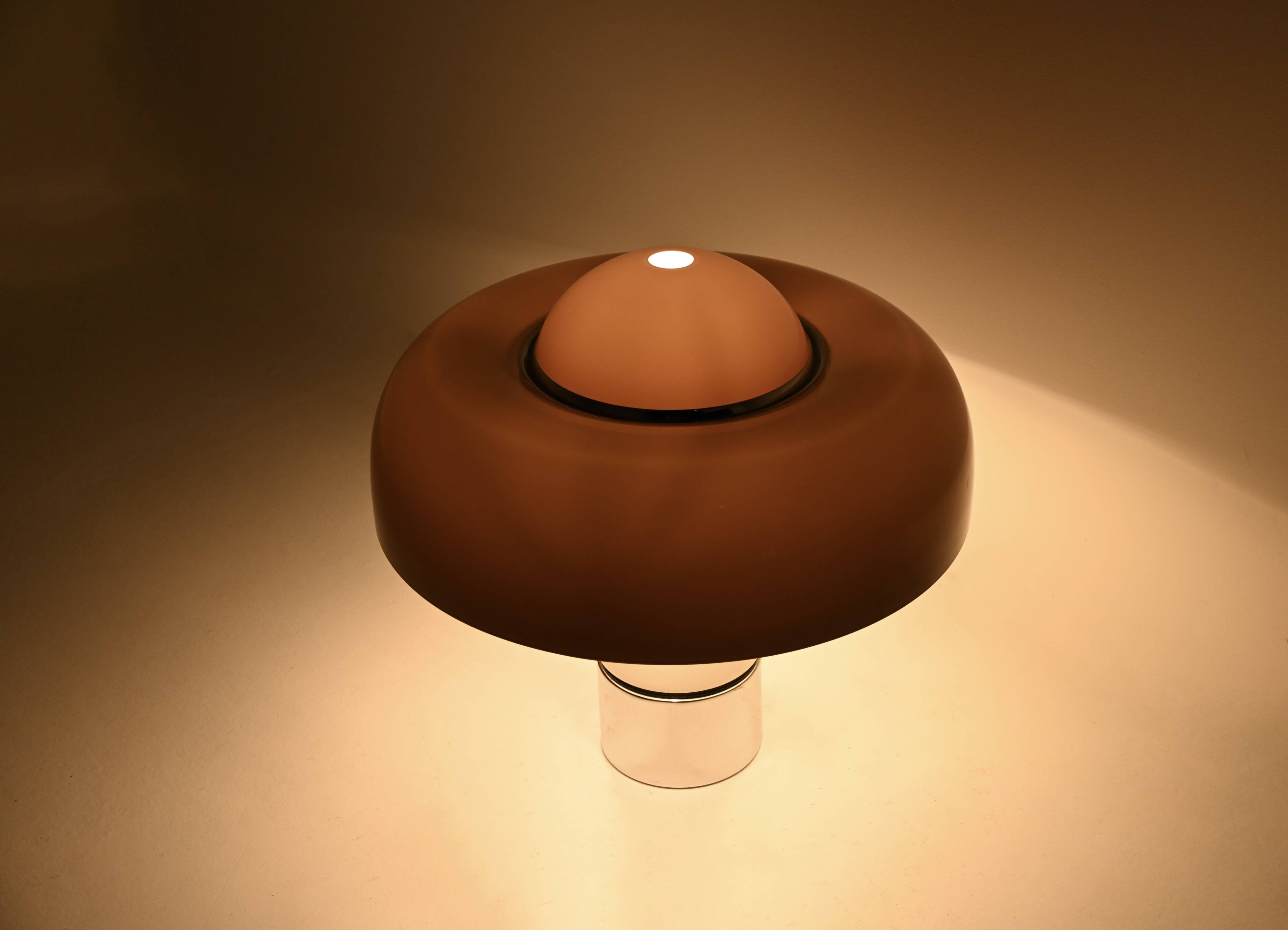 Lampe Brumbury par Luigi Massoni pour Harvey Guzzini, 1970s