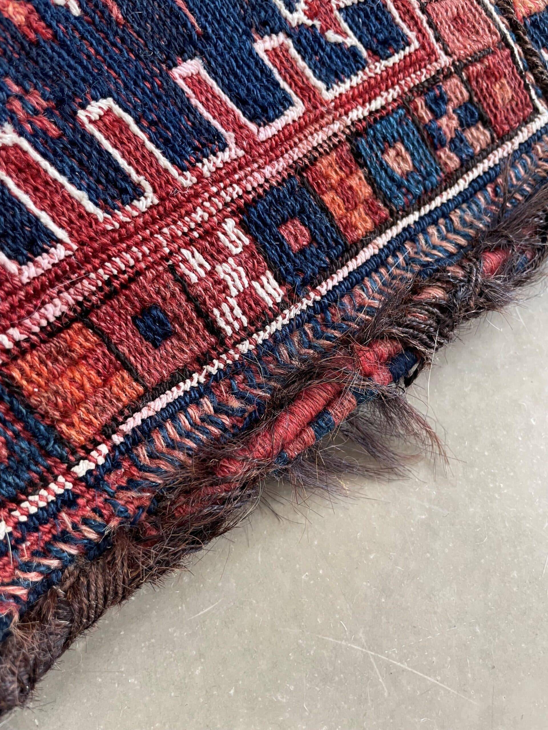 Set of Bachtiar Soumack cushions, Afghanistan, early 1900s