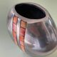 Aluminum vase from the 70s